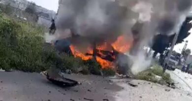 استشهاد لبناني إثر عدوان إسرائيلي استهدف سيارة على طريق بلدة البازورية