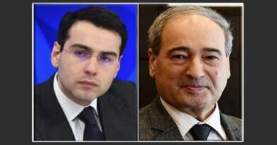 المقداد يبحث مع وزير خارجية أبخازيا التطورات في المنطقة والعلاقات الثنائية