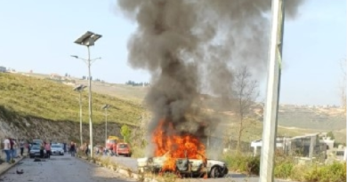 شهيد وجرحى بينهم أطفال في اعتداء إسرائيلي على سيارة في كفر دجال جنوبي لبنان