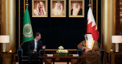 الرئيس الأسد يصل البحرين للمشاركة في الدورة الثالثة والثلاثين لمجلس الجامعة العربية على مستوى القمة