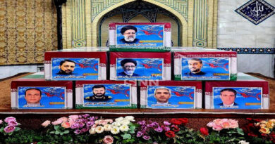 الخامنئي: إيران فقدت مسؤولاً مخلصاً..  مراسم تشييع الشهيد رئيسي ورفاقه في جامعة طهران