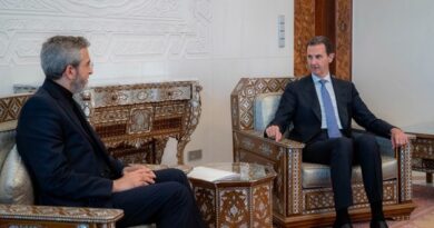 الرئيس الأسد يلتقي باقري كني ويستعرضان العلاقات الثنائية والتطورات في الأرض المحتلة