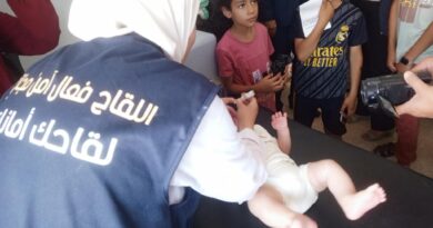 37 ألف طفل مستهدف ضمن حملة اللقاح الشاملة في درعا
