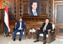 الرفيق الحديد يلتقي السفير أكبري… العمل المشترك للارتقاء بالعلاقات الاستراتيجية بين سورية وإيران إلى مصاف العلاقات الحيوية