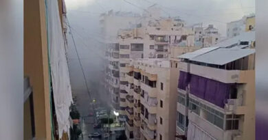 عدوان إسرائيلي يستهدف منطقة سكنية في الضاحية الجنوبية لبيروت