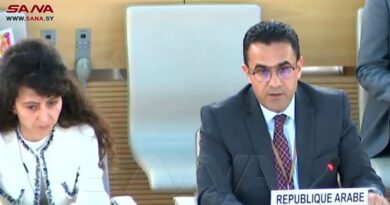 السفير علي أحمد: ما ورد تحت عنوان “تحديث شفوي عن تطورات أوضاع حقوق الإنسان في سورية” لا يستحق التعليق