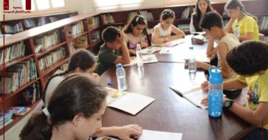 إقبال وتفاعل المشاركين في ماراثون القراءة بمكتبة الأطفال العمومية